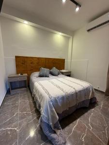 Postel nebo postele na pokoji v ubytování Apart Catamarca 109