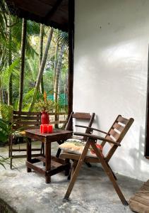 Κήπος έξω από το Ampla suíte em conexão com a natureza +7 φωτογραφίες