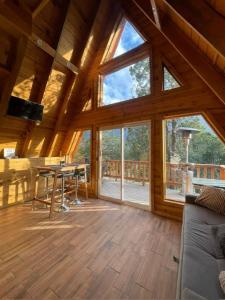 Fotografie z fotogalerie ubytování Glamping MORET Cabaña Alpina M2 v destinaci Los Lirios