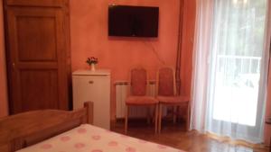 Voodi või voodid majutusasutuse Villa Mateja toas