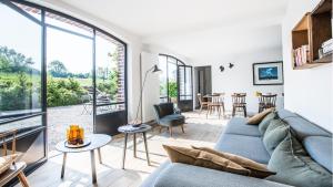 Posezení v ubytování côté verger B&B