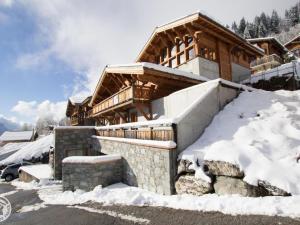 Chalet T4 aux Gets - 8 pers, Vue Panoramique - FR-1-685-90 зимой