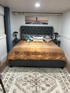 Postel nebo postele na pokoji v ubytování Pepper Bungalow