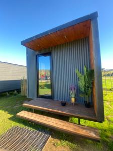 Zahrada ubytování Refugio Modular