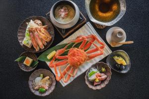 Jídlo v ryokanu nebo okolí + 214 fotografií