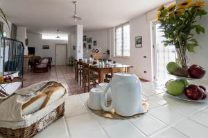 Posezení v ubytování B&B Belvedere