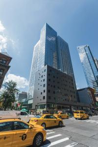 Nespecifikovaný výhled na destinaci New York nebo výhled na město při pohledu z hotelu