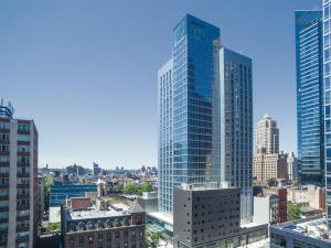 Nespecifikovaný výhled na destinaci New York nebo výhled na město při pohledu z hotelu