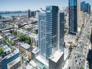 Nespecifikovaný výhled na destinaci New York nebo výhled na město při pohledu z hotelu
