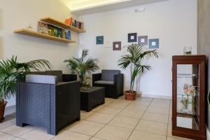 Knihovna v bed and breakfast