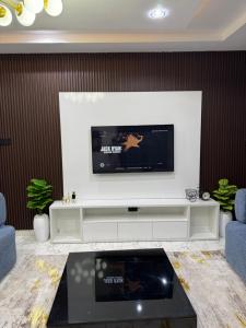 TV a/nebo společenská místnost v ubytování MOTF Home