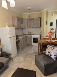 Η κουζίνα ή μικρή κουζίνα στο Artemis sweet apartment