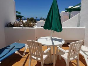 Balkon lub taras w obiekcie Bonito apartamento reformado en Las Coronas