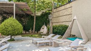 Zahrada ubytování Istanbul Gonen Hotel