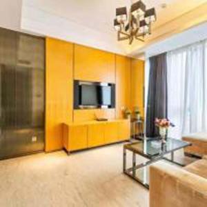 TV i/ili multimedijalni sistem u objektu VanHao Serviced Apartment-Zhujiang Newtown-Near the US consulate-Vaperse the same building