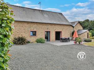 Bygningen som feriehuset ligger i