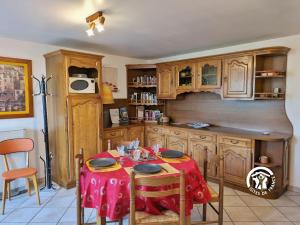 Kuchyň nebo kuchyňský kout v ubytování Le Gasseau, 4-5 pers, PMR