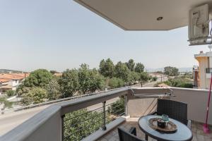 Balkón nebo terasa v ubytování Garnet Studio Flats