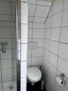 Ein Badezimmer in der Unterkunft Ferienhaus Müller