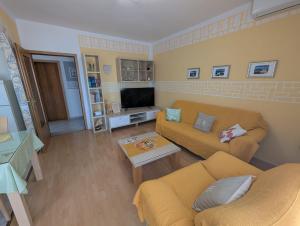 TV a/nebo společenská místnost v ubytování Apartment Sara