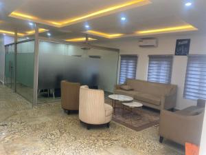 Posezení v ubytování Victia Suite and Lounge