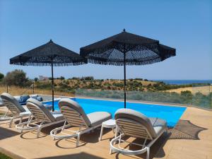 Πισίνα στο ή κοντά στο Noemia Luxury Pool Villa