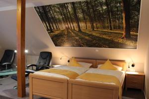 Postel nebo postele na pokoji v ubytování Hotel Ripken