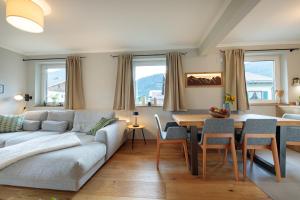 Posezení v ubytování Haus Alpspitzblick Harmonie