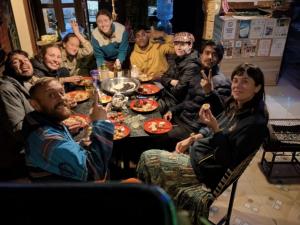 Clientes alojados en Hostel Swastik