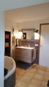 Koupelna v ubytování Cas Ferrer