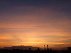 Amanecer o atardecer desde el albergue o alrededores