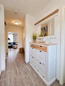 Kuchyň nebo kuchyňský kout v ubytování Hirtenweg