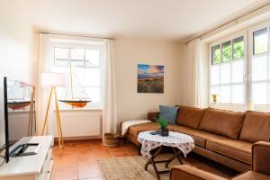 Χώρος καθιστικού στο Ferienhaus Canvas