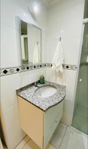 Koupelna v ubytování Apto Vista para o Mar Astúrias