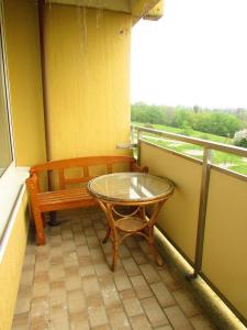 Ein Balkon oder eine Terrasse in der Unterkunft Apartment 255
