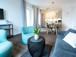 Køkken eller tekøkken på Hafenspitze App 22