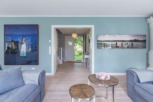 Χώρος καθιστικού στο Emmas Hüs