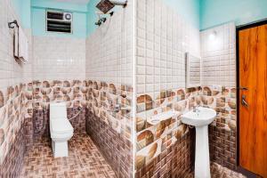 Koupelna v ubytování FabHotel Emara Inn