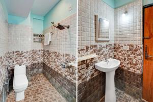 Koupelna v ubytování FabHotel Emara Inn