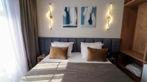 Voodi või voodid majutusasutuse Vion Sea Boutique Hotel - Golem Durrës toas