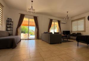 Χώρος καθιστικού στο Villa Rossa