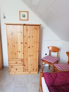 Postel nebo postele na pokoji v ubytování Ferienwohnung + 36 fotografií