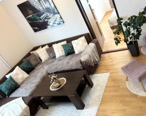 Posezení v ubytování Hometown Corner