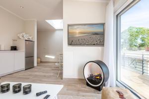 Kuchyň nebo kuchyňský kout v ubytování Quartier 7 App 16