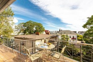 Balkón nebo terasa v ubytování Quartier 7 App 16