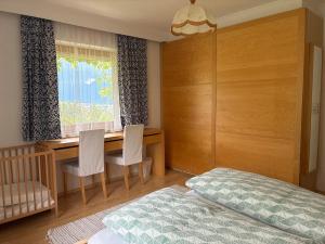 Łóżko lub łóżka w pokoju w obiekcie Ferienwohnung Christ