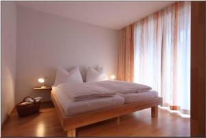 Posteľ alebo postele v izbe v ubytovaní Ferienwohnung Haus Annabelle Top 3