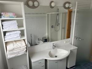 Łazienka w obiekcie Ferienwohnung Christ