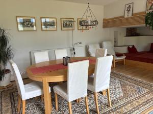 Część wypoczynkowa w obiekcie Ferienwohnung Christ