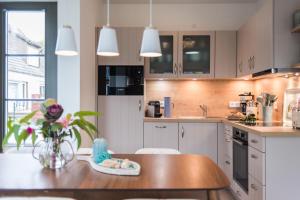 Nhà bếp/bếp nhỏ tại Ozeanblau